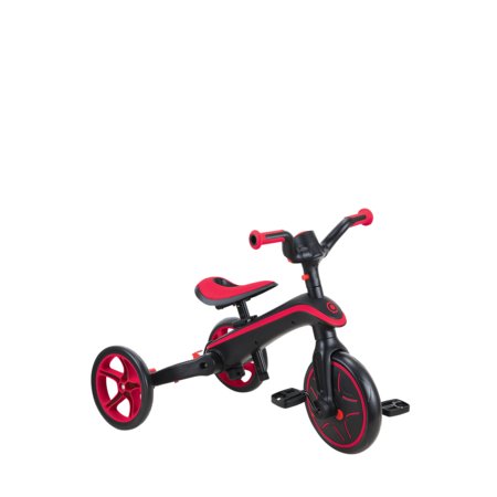 GLOBBER kolmerattaline jalgratas Explorer Trike Foldable 4 In 1, punane, 732-102 