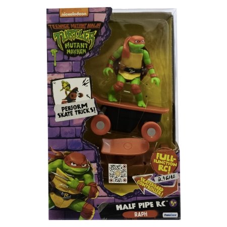 TMNT RC skateboard with figure Half Pipe, assort., 71051 71051