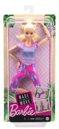 BARBIE Barbė joogaharjutused, FTG80 