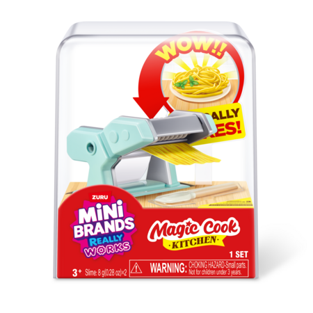 MINI BRANDS miniatuuride komplekt Magic Cook Kitchen, 1. seeria, assortii., 77789UQ1 