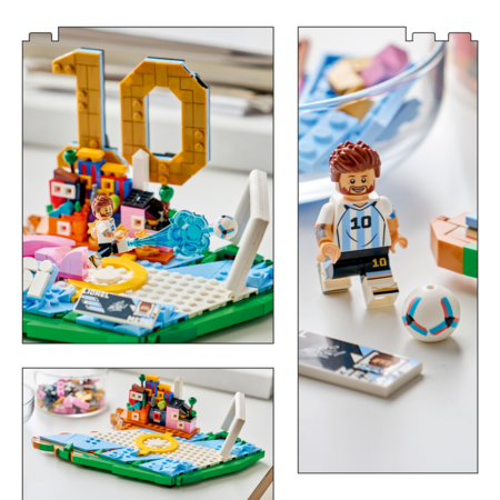 43011 LEGO® Editions Lionel Messi – jalgpalli parimad hetked 