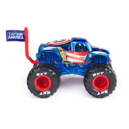 MONSTER JAM 1:64 off-road vehicle Marvel, assort, 6069960 