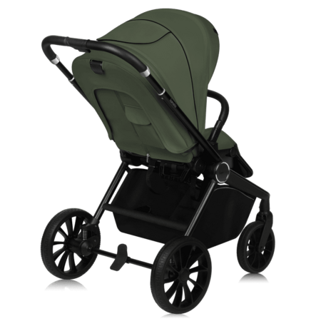 LIONELO universaalne käru MIKA PLUS 3in1, Green olive, LO-MIKA PLUS 3IN1 