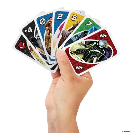 MATTEL GAMES UNO kaardid Ämblikmees, HXY08 