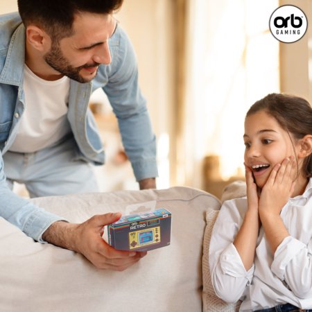 Orb Retro kaasaskantav mängukonsool, 150 mängu, OR-RETARCCTL 