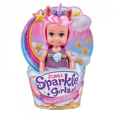 SPARKLE GIRLZ 12cm nukk Unicorn Princess, sortiment., 10094TQ3 10094TQ3