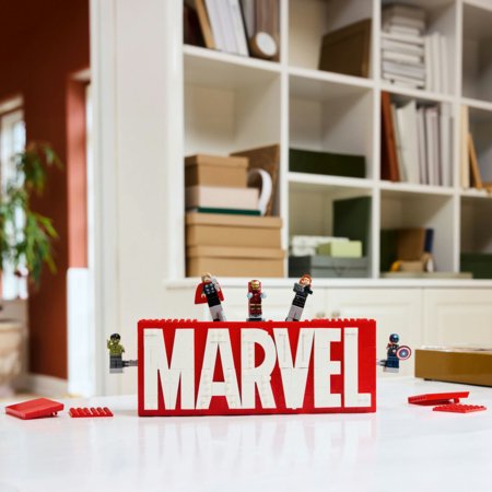 76313 LEGO® Super Heroes Marvel MARVEL logo ja minifiguurid 