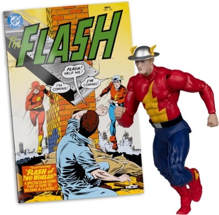 MCFARLANE TOYS action figure Jay Garrick koomiksiga, 17872 