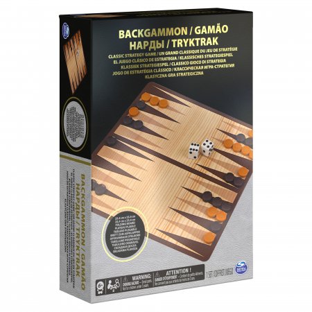 SPINMASTER GAMES lauamäng Backgammon, 6033309 