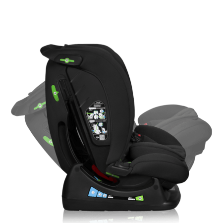 LIONELO turvatool IZZY I-SIZE, Black carbon,  40-150 cm., LO-IZZY I-SIZE 