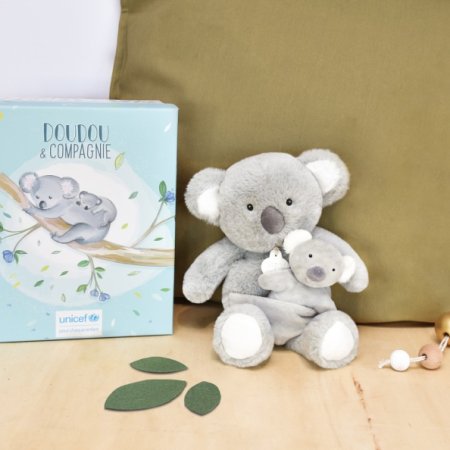 DOUDOU ET COMPAGNIE Unicef koaala beebiga 25cm, DC3791 