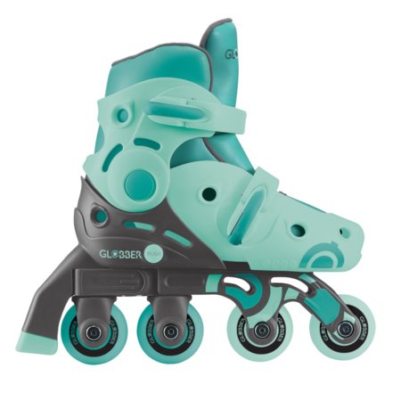 GLOBBER rulluisud Learning Skates 2 in 1, suurus 26–29, mündirohelised, 780-206 