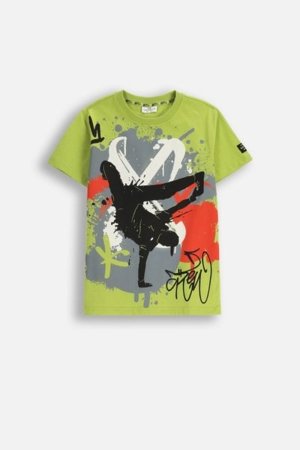 COCCODRILLO t-särk SPORTS BOY JUNIOR, roheline, cm 