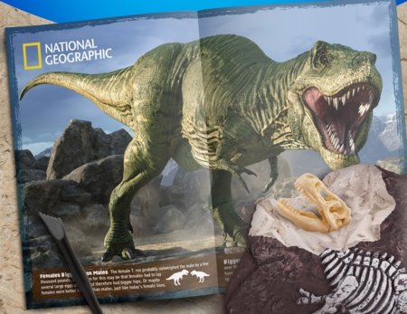 NATIONAL GEOGRAPHIC komplekt T-Rex Skeleton Dig Kit, RTTREXDIG 