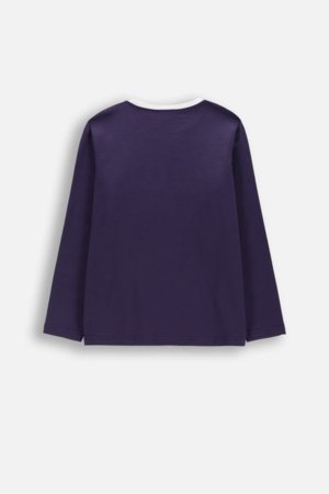 COCCODRILLO pikkade varrukatega t-särk, tumesinised, WC6143103SGJ-015-146, 146 cm 