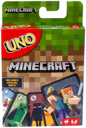 MATTEL GAMES UNO kaardid Minecraft, FPD61 