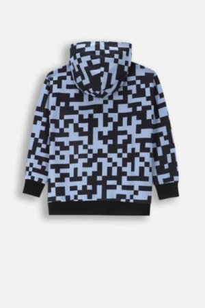 COCCODRILLO sweatshirt WORLD OF PIXEL BOY JUNIOR, sinine, ZC4132402WBJ-014-164, 164 cm 