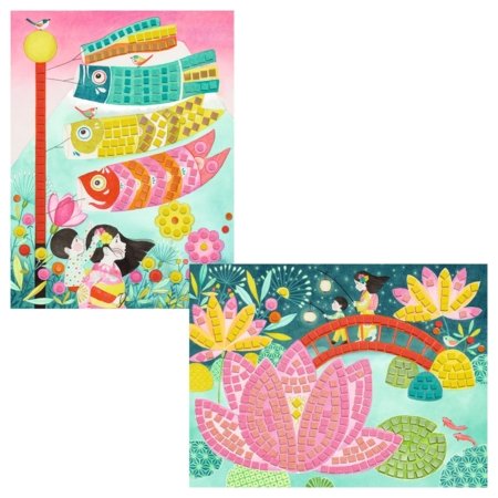 DJECO mosaiigi loovuskomplekt Kyoto, DJ09308