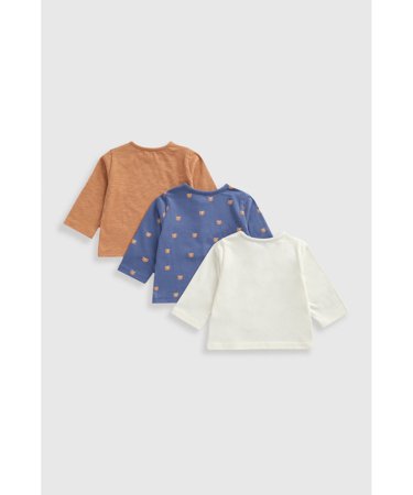 MOTHERCARE marškinėliai ilgomis rankovėmis 3 vnt., IF516 86 