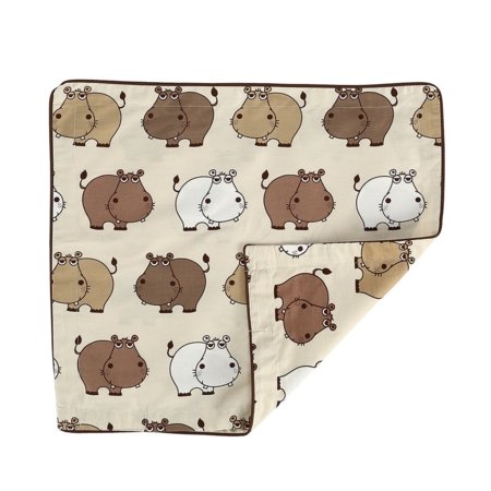 MARKLAND kaheosaline voodipesukomplekt PURE MUSLIN, 70-100 cm., Hippo, 17-61HPO 