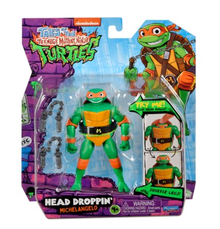TMNT figuur Head Dropping Michelangelo, 83306 