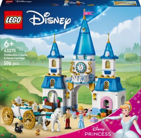 43275 LEGO® Disney Princess™ Tuhkatriinu loss ja hobusevanker 