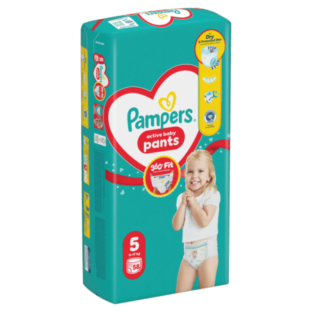 PAMPERS püksmähkmed Pants, 5 suurus, 11-17kg, 58 tk., 80894800 