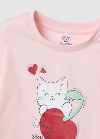 OVS  t-särk + lühikesed püksid, 122 cm, 002613001 