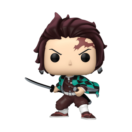 FUNKO POP! JUMBO vinila figūriņa: Demon Slayer - Tanjiro Kamado, 83720 