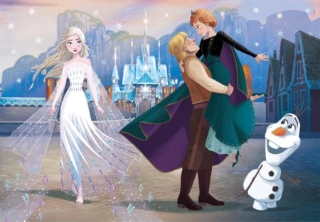 CLEMENTONI pusle Maxi Disney Frozen, 24 tk., 24242 