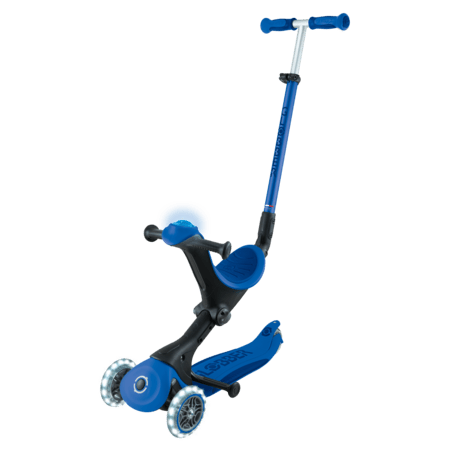 GLOBBER tõukeratas Go Up Deluxe Lights, tumesinine, 748-600 