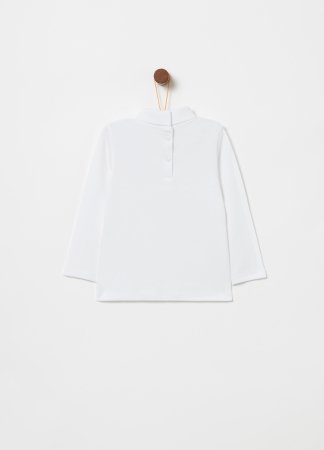 OVS BOY3-36M T-SHIRT L/S 2H 24-30 WHITE 000674088 000674088