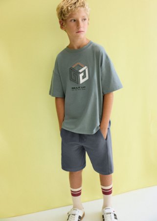 MAYORAL lühikeste varrukatega t-särk +lühikesed püksid, bayleaf, 6.690-43, 128  cm 