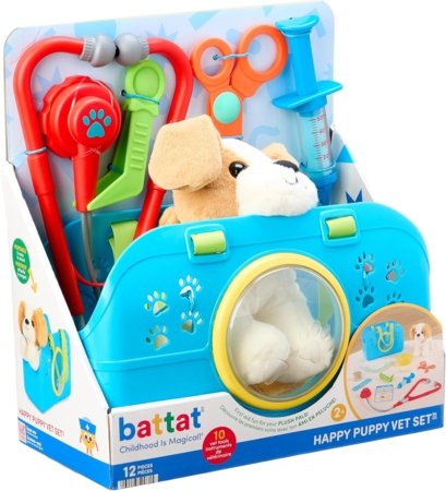 BATTAT loomaarsti komplekt Happy Puppy Vet, BT1913Z 