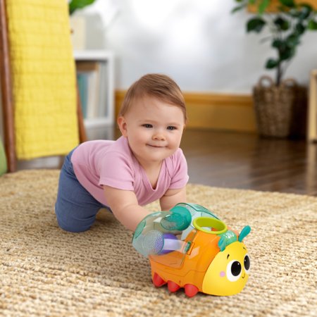 BRIGHT STARTS interaktiivne mänguasi Spin 'n' Chase Bug Ball Popper, 17632 