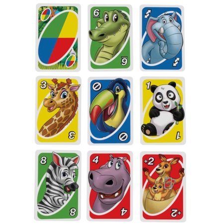 MATTEL GAMES UNO kaardid väikestele, GKF04 GKF04