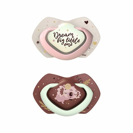 CANPOL BABIES sil. lutt. SLEEPY KOALA, 6-18m, pink, 2tk., 22/659_pin 22/659_pin