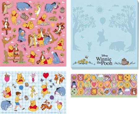 TOTUM WINNIE THE POOH kleepsukomplekt, TT690200 