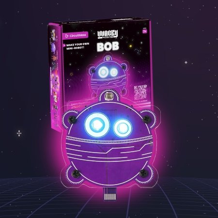 CIRCUITMESS Wacky Robot hariduslik STEM komplekt Bob, CM-SA-BOB 