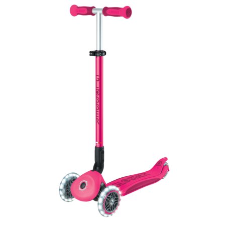GLOBBER tõukeratas Go Up Deluxe Lights, fuksia, 748-610 