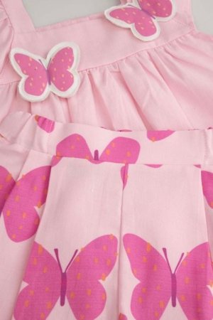 COCCODRILLO komplekt SUMMER SET GIRL KIDS, roosa, WC5117301XGK-007-110, 110 cm 