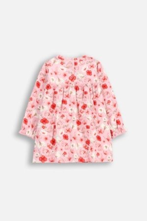 COCCODRILLO pikkade varrukatega kleit NOSTALGIC MEADOW GIRL NEWBORN, roosa, WC5129601NGN-007-086, 86 cm 