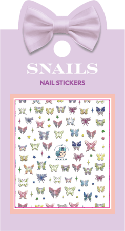 SNAILS küünekleepsud, Liblikad, 5794 