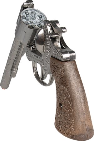 GONHER kauboi mängurevolver, 8 lasku, 80/0 80/0