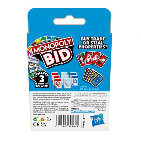 MONOPOLY mäng BID, F1699527 F1699527