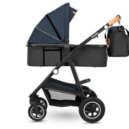 LIONELO universaalne käru AMBER 3in1, Blue navy, LO-AMBER 3IN1 