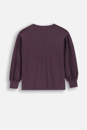 COCCODRILLO long sleeved t-shirt ACADEMY GIRL JUNIOR, lillad, ZC4143103AGJ-016-164, 164 cm 