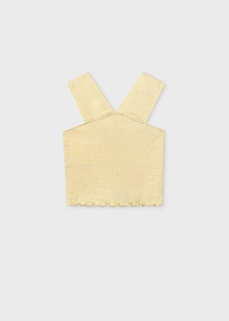 MAYORAL varrukateta pluus, vanilla, 6.018-25, 157  cm 