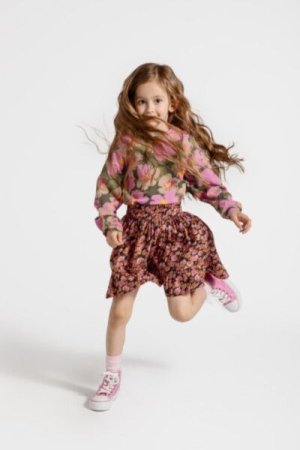 COCCODRILLO skirt MYSTIC NATURE GIRL KIDS, multicoloured, ZC4124201MGK-022-122, 122 cm 
