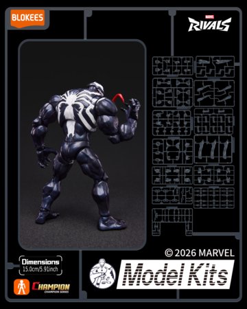 Blokees transformaator  Marvel Rivals-Champion class Venom, 81119 
